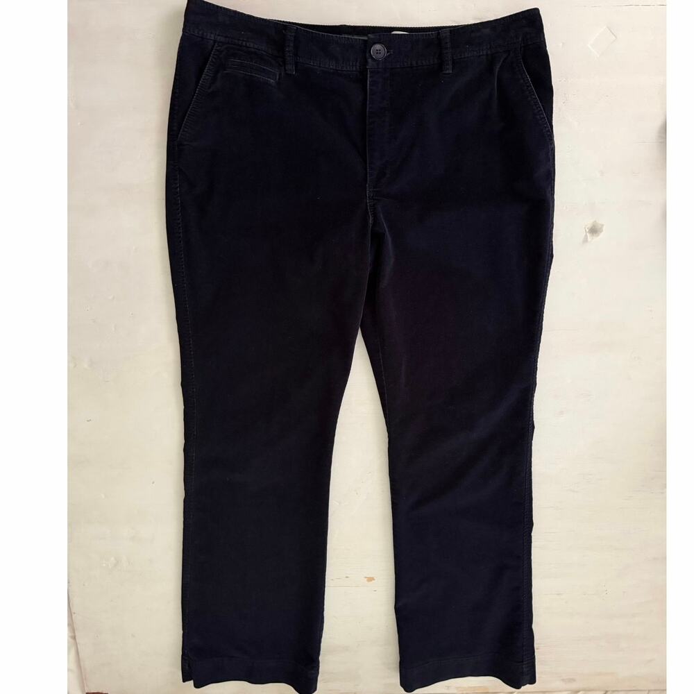 Eddie Bauer Corduroy Bootcut Pants Womens Size 18 Tall Work Dark Academia Casual - Picture 3 of 15